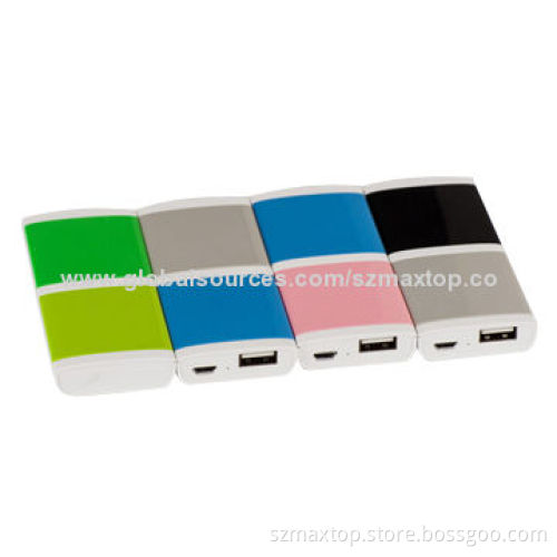 3000mAh color changeable Li-polymer power bank